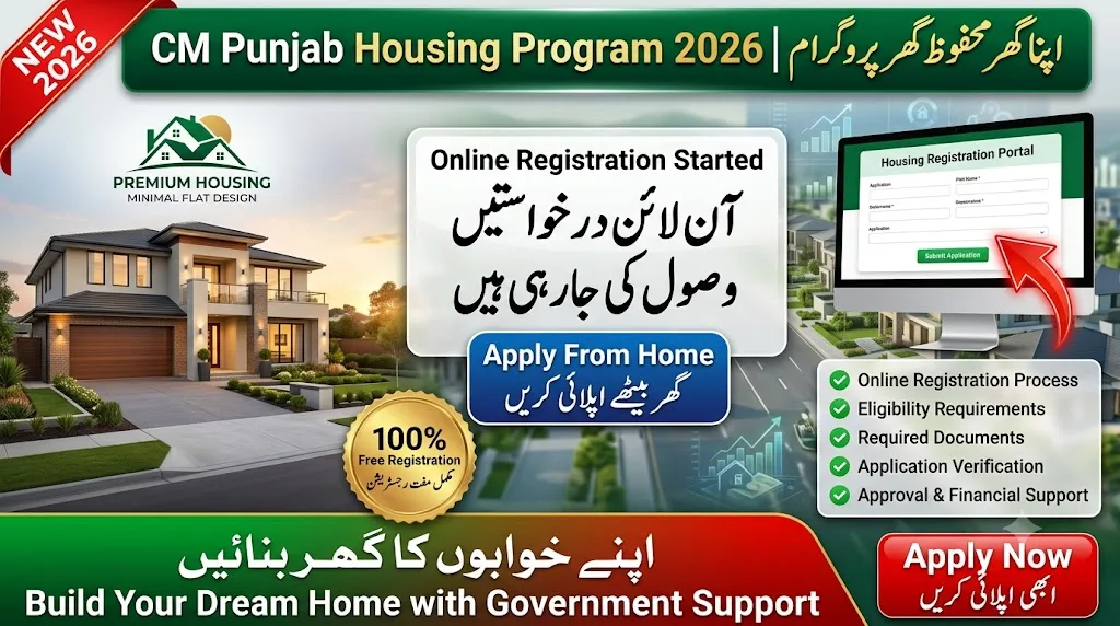 Apna Ghar Mehfooz Ghar Program Online Registration 2026